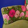 Melting Pot - Fauteuil Bloemen Groen Multicolor https://www.meltingpotamsterdam.nl/fauteuil-jungle-love-panter.html