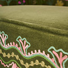 Melting Pot - Fauteuil Bloemen Groen Multicolor https://www.meltingpotamsterdam.nl/fauteuil-jungle-love-panter.html