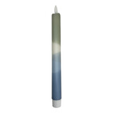 Melting Pot - LED-Kaars Candy Groen Licht Blauw 25cm met Timer Melting Pot - LED-Kaars Candy Groen Licht Blauw 25cm met Timer