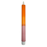 Melting Pot - LED-Kaars Candy Oranje-Oud Roze 25cm met Timer Melting Pot - LED-Kaars Candy Oranje-Oud Roze 25cm met Timer