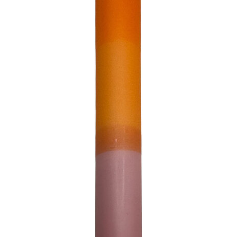 Melting Pot - LED-Kaars Candy Oranje-Oud Roze 25cm met Timer Melting Pot - LED-Kaars Candy Oranje-Oud Roze 25cm met Timer