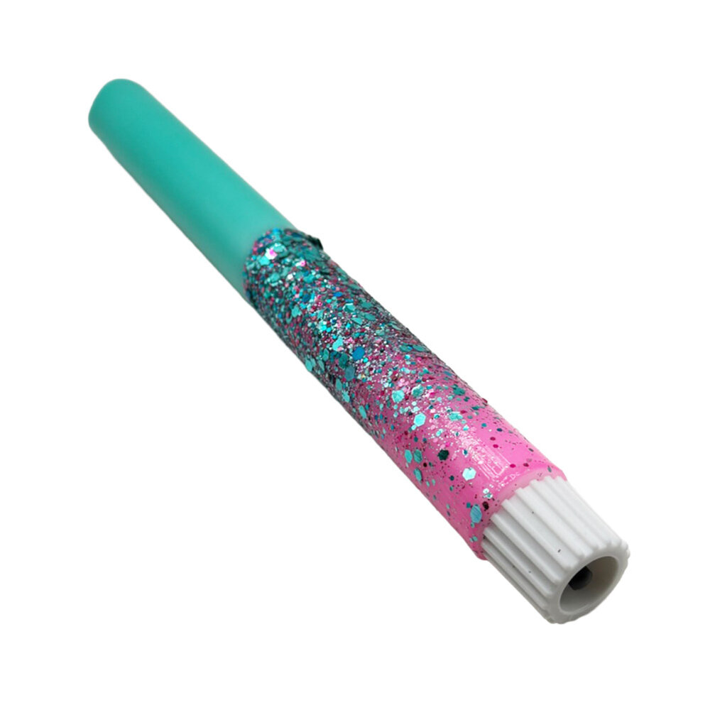 Melting Pot - LED-Kaars Candy Turquoise-Roze Glitters 25cm met Timer Melting Pot - LED-Kaars Candy Turquoise-Roze Glitters 25cm met Timer