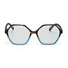 Okkia - Leesbril VENEZIA Hexagon Havana Blue OK036HB – +1.00 t/m +3.00 Okkia - Leesbril VENEZIA Hexagon Havana Blue OK036HB – +1.00 t/m +3.00