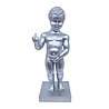 Melting Pot - Beeld Manneken Pis F*ck You Beeld Zilver Polystone 20x45cm Melting Pot - Beeld Manneken Pis F*ck You Beeld Zilver Polystone 20x45cm