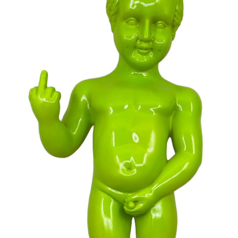 Melting Pot - Beeld Manneken Pis F*ck You Beeld Groen XL Polystone 25x60cm Melting Pot - Beeld Manneken Pis F*ck You Beeld Groen XL Polystone 25x60cm