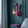 Werns - Wand Lamp Struisvogel Kuiken Roze 15x35cm Werns - Wand Lamp Struisvogel Kuiken Roze 15x35cm