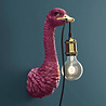 Melting Pot - Wandlamp Struisvogel Kuiken Roze 15x35cm