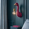Melting Pot - Wandlamp Struisvogel Kuiken Roze 15x35cm