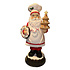 Beeld Kerstman Chefkok Multicolor 15x30cm Beeld Kerstman Chefkok Multicolor 15x30cm