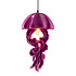 Hanglamp Ava Jellyfish Magenta Kunststof 23x42cm