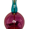 Melting Pot - Lampenvoet Lavendel Turquoise Fuchsia – Design Tafellamp van Transparant Gekleurd Glas