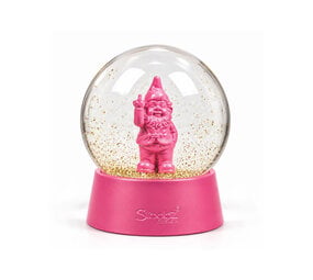 Stoobz Design Sneeuwbol Kabouter F*ck You Fuchsia 10x12cm Stoobz Design Sneeuwbol Kabouter F*ck You Fuchsia 10x12cm