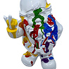 Stoobz Design Beeld Kabouter F*ck You Art Wit-Multicolor 20cm – Kleurrijke Middelvinger Kabouter met Unieke Verfafwerking Stoobz Design Beeld Kabouter F*ck You Art Wit-Multicolor 20cm – Kleurrijke Middelvinger Kabouter met Unieke Verfafwerking