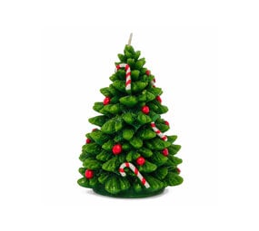 Melting Pot - Kaars Kerstboompje Groen 12x15cm Melting Pot - Kaars Kerstboompje Groen 12x15cm