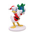 Beeld Kerst Donald Duck Cadeau Multi 15x20cm Beeld Kerst Donald Duck Cadeau Multi 15x20cm