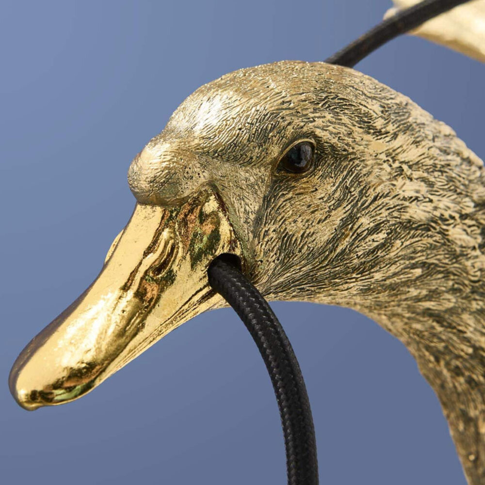Werns - Flying Ducky Hanglamp Goud – Vliegende Eend met Gespreide Vleugels