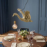 Werns - Flying Ducky Hanglamp Goud – Vliegende Eend met Gespreide Vleugels