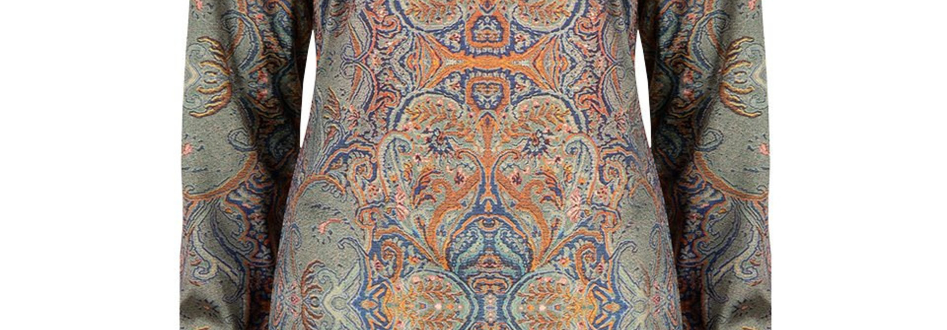 Dolfina paisley jersey top