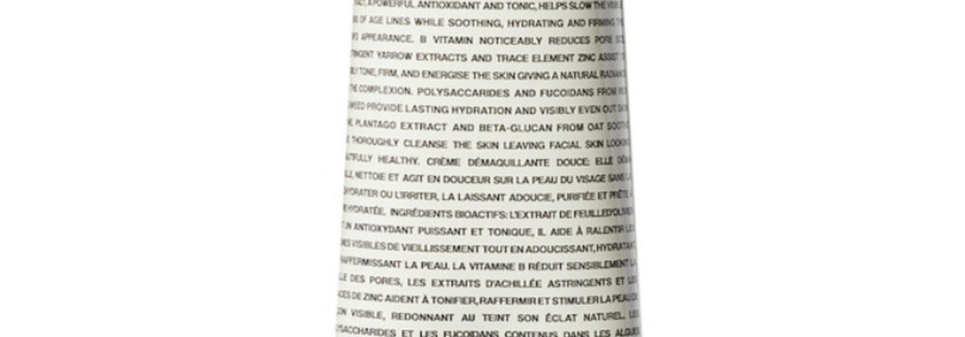 Hydra-restore Cream cleanser olive, leaf, plantage extract
