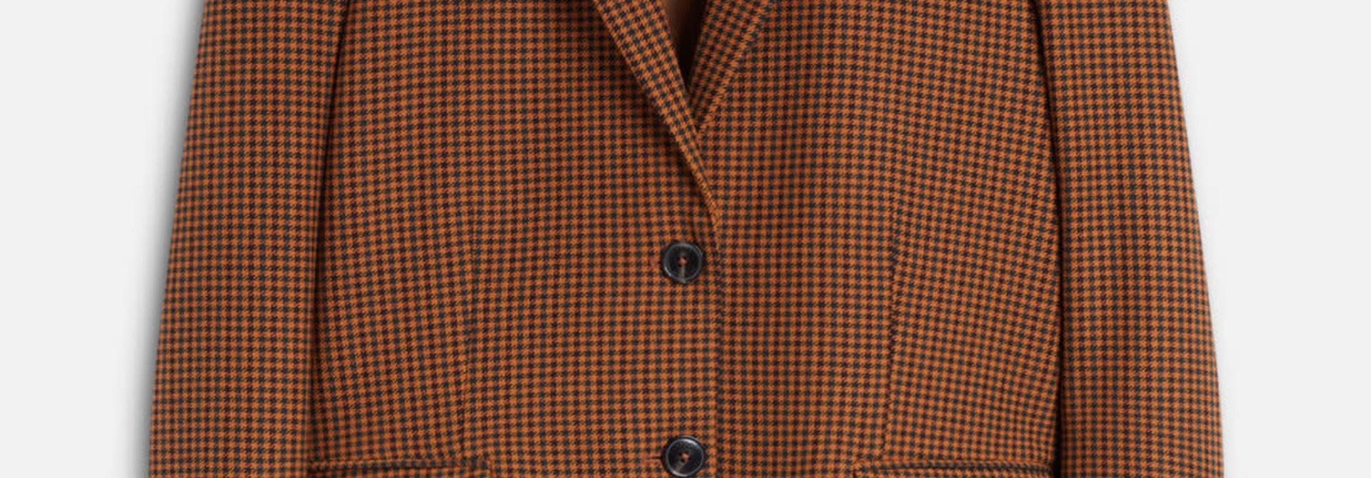 Boyfriend blazer | pumpkin