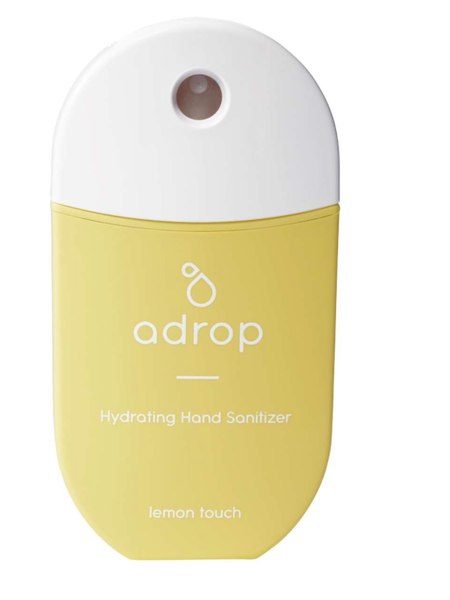 Adrop Hydrating hand sanitizer spray lemon