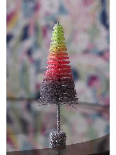 Sorella Christmas tree rainbow fluo 15cm
