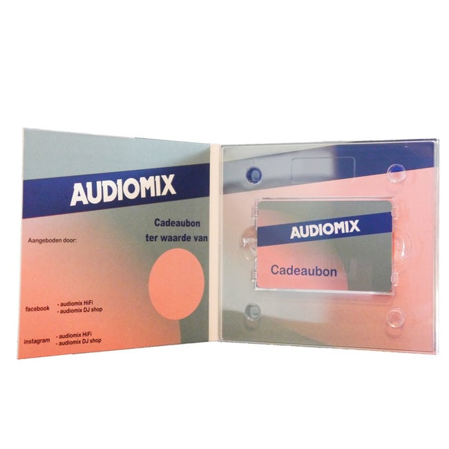 Audiomix cadeaubon