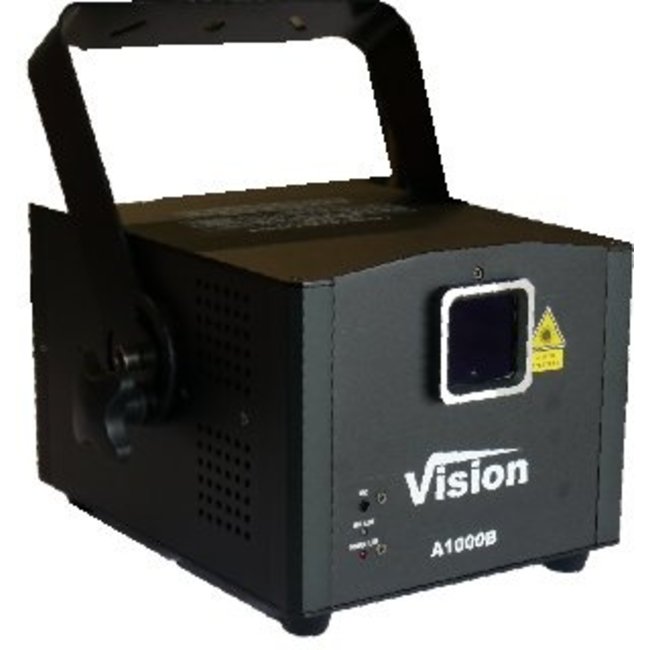 Vision B1000 laser 1watt Blauw