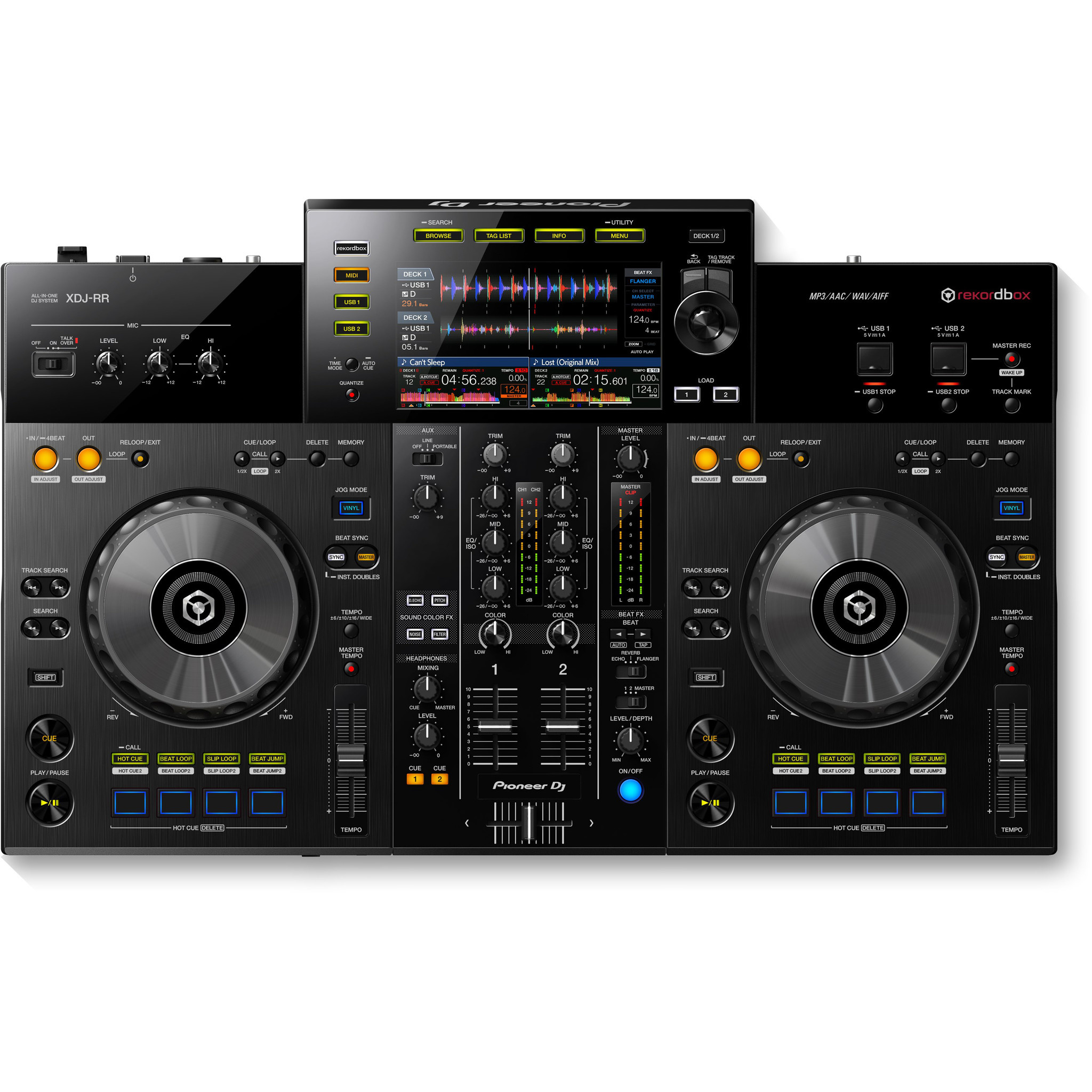 Pioneer DJ XDJ-RR 2-kanaals alles-in-één-dj-systeem - Audiomix