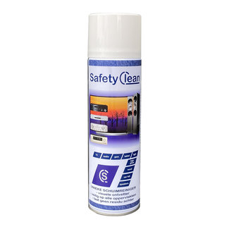 SafetyClean Schuimreiniger en ontvetter voor diverse toestellen