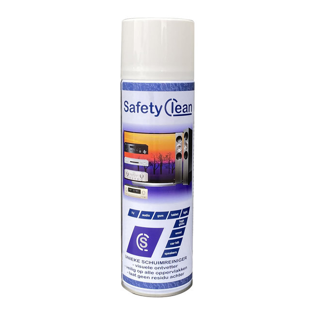 Safety Clean Schuimreiniger en ontvetter voor diverse toestellen