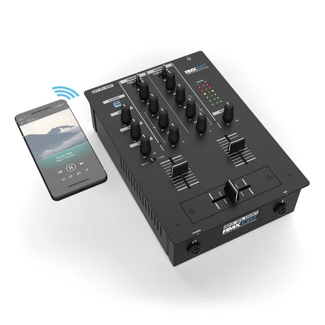 Reloop RMX-10 BT 2-kanaals Bluetooth DJ-mixer