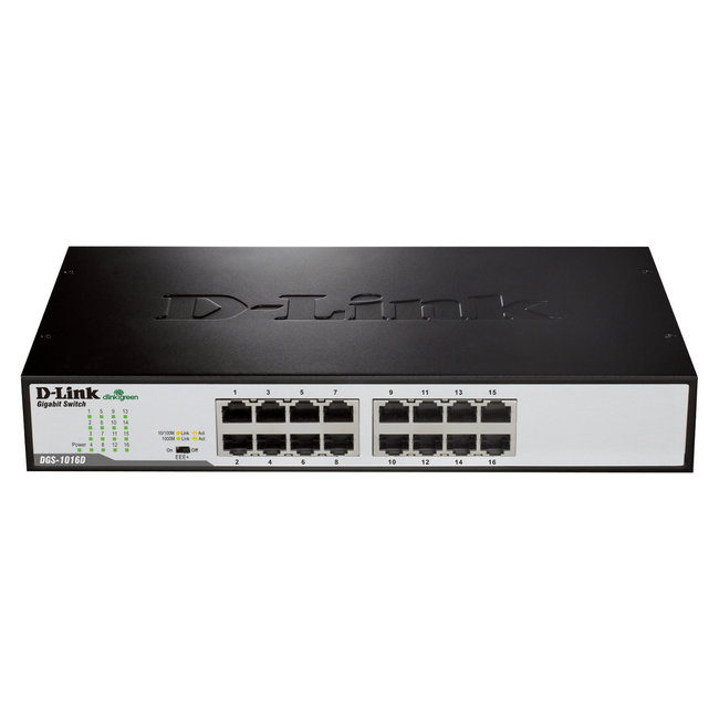 D-LINK DGS-1016D switch 16 poorten