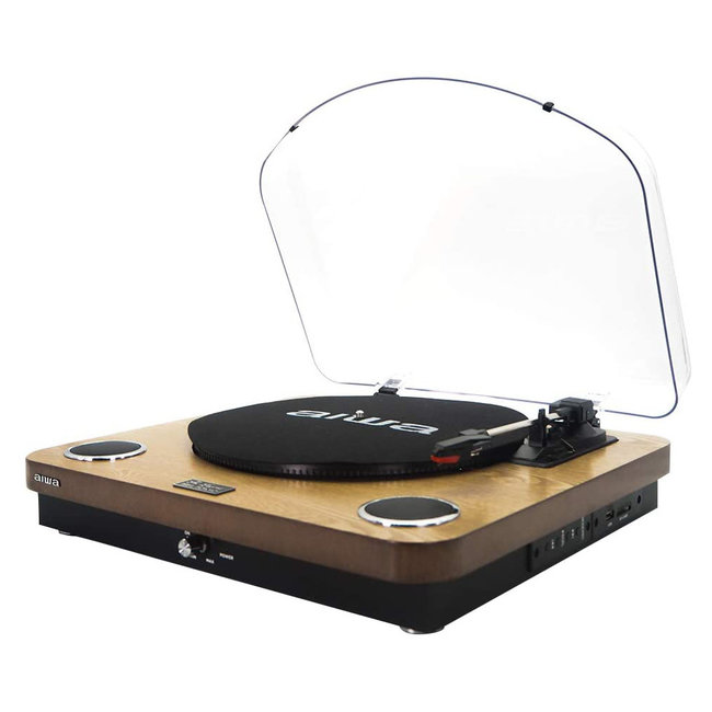 AIWA GBTUR-120 Stereo platenspeler hout