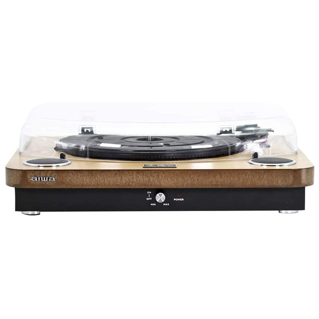 AIWA GBTUR-120 Stereo platenspeler hout