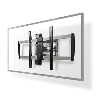 Nedis TVWM 5550 draai- en kantelbare muurbeugel zwart