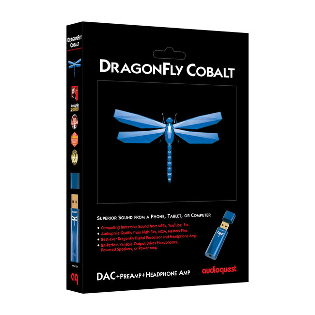 AudioQuest Dragonfly Cobalt USB DA-converter