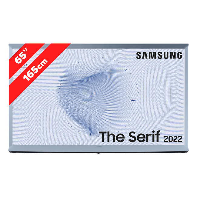 Samsung The Serif QE65LS01B Blauw