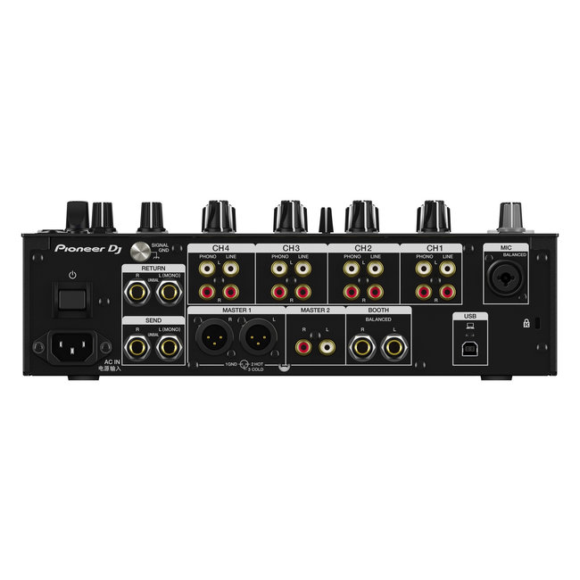 Pioneer DJ DJM750MK2 4-kanaals hoogwaardige dj-mixer