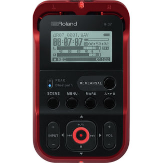 Roland R07 Field Recorder Rood