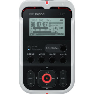 Roland Roland R07 Field Recorder Wit