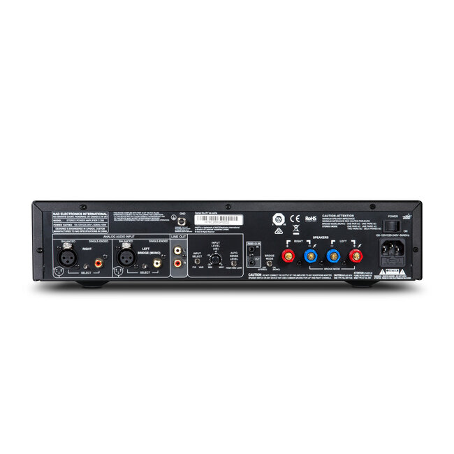 NAD C 268 Stereo Vermogensversterker
