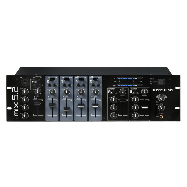 JB Systems MIX 5.2 Mengtafel met 5 kanalen