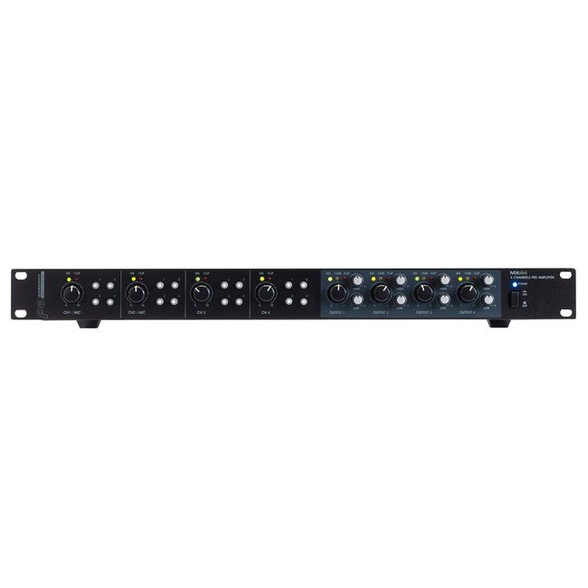Audiophony MX44 Mixer 4 ingangen / 4 uitgangen