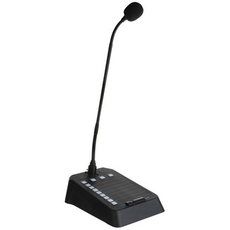 Audiophony MIC-DESK8M Tafelmicrofoon met 8 zones