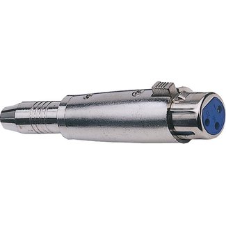 Hilec Adapter XLR female/ST.JACK female