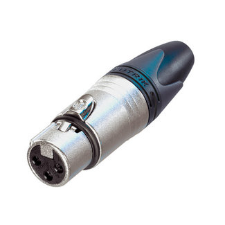 Neutrik NC3FXX XLR vrouwelijke connector voor kabel 3-pens