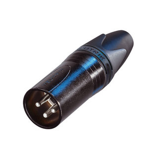 Neutrik NC3MXX-BAG XLR mannelijke connector voor kabel 3-pens