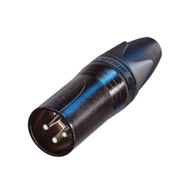 Neutrik NC3MXX-BAG XLR mannelijke connector voor kabel 3-pens