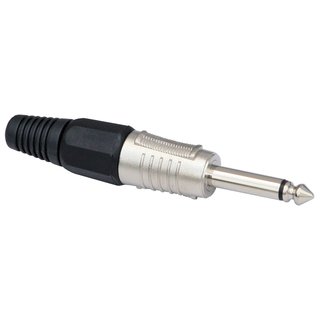 Hilec MONOJACK Mannelijke Mono Jack connector 6,3mm voor kabel